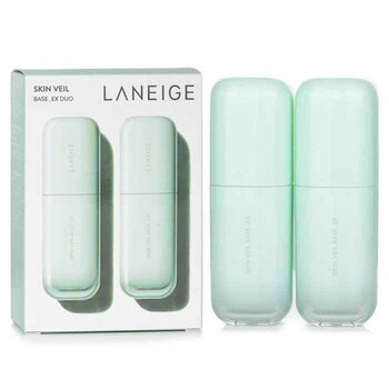Laneige Skin Veil Base EX SPF 28 Duo Set- # #No. 60 Mint Green 30mlx2pc
