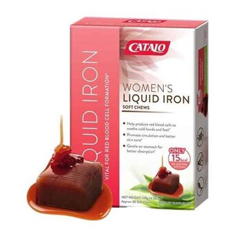 Catalo Iron fudge - deficiency pregnant women-supplement 30 tablets