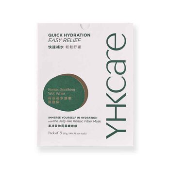 YHKCARE Konjac Soothing Wet Wraps - Pack of 5 5pcs/box