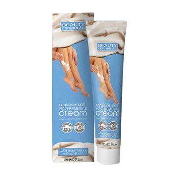 美容フォーミュラ Beauty Formulas Sensitive Skin Hair Removal Cream 100ml