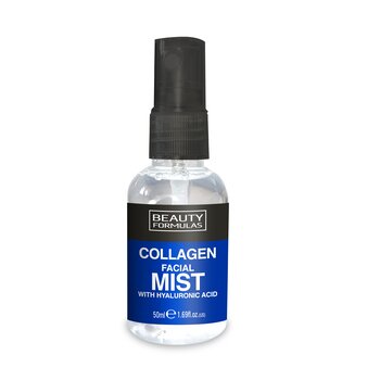 Beauty Formulas 水解膠原蛋白透明質酸爽膚水噴霧 50ml