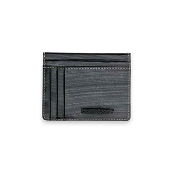 Leatheraft COOPER Business RFID Front Pocket Id Window Card Sleeve(Grey) 4.125"x3.125"