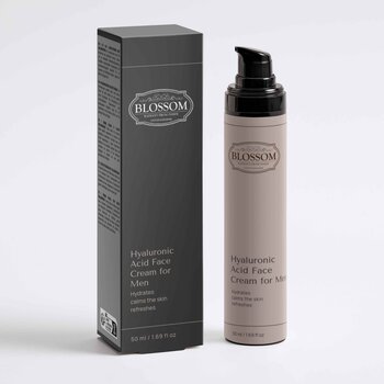 Blossom Blossom Hyaluronic Acid Face Cream for Men, Designed from the UK Fixed Size
