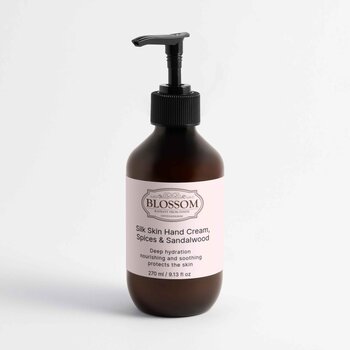 Blossom Blossom Silk Skin Hand Cream, Spices & Sandalwood, Designed from the UK Fixed Size