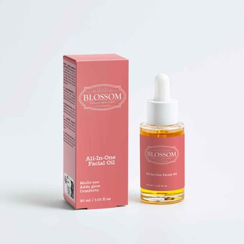 Blossom Blossom All-In-One Facial Oil, Designed from the UK Fixed Size