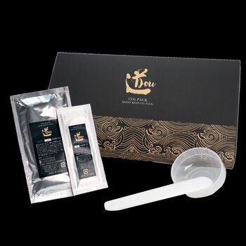 DOU CO2 Mask (Patented EX edition) – Original – Peach Favor- # black 10sets (40g x 7