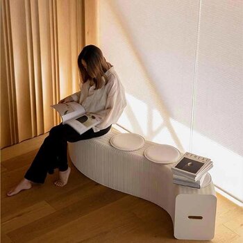 IH PAPER Organ Bench- # 白色 42cm