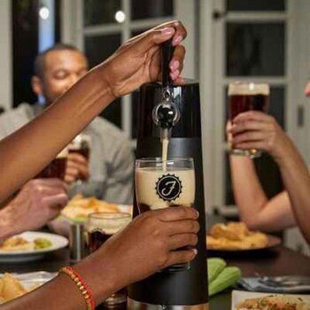 Fizzics Create draft beer taste│Home-style beer machine │ Draft Pour (Copper) Fixed Size