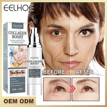EELHOE EELHOE Collagen Anti-Wrinkle Cream Collagen Reverse Age Reorganization Dilutes Fine Lines Moisturizes Firming Skin 30ml
