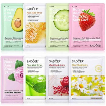 사도어 SADOER 5 pieces SADOER plant fruit moisturizing series mask Rose
