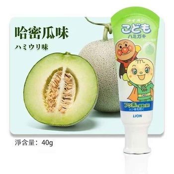 Lion LION Anpanman Kids Toothpaste (Honeydew Melon) 40g 49795318 40g