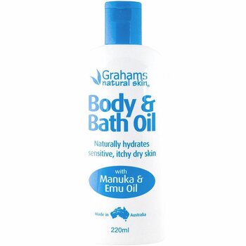 그레이엄스 내추럴 얼터너티브 Grahams Natural Alternatives Body & Bath Oil 220ml- # fixed fixed size