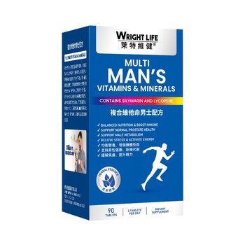 라이트 라이프 Wright Life Multi Man's Vitamins & Minerals 90片