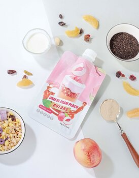 JUMIA CHEESE FOAM PEACH OOLONG MEAL REPLACEMENT MILKSHAKE PROTEIN POWDER WEIGHT LOSS 7packs (EXP: 2026/12)- # CHEESE FOAM PEACH OOLONG 30g*7packs
