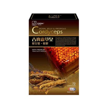 CUPAL Cordyceps 72 capsules