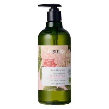 Ausganica ROSE GERANIUM NOURISHING SHAMPOO 500ml