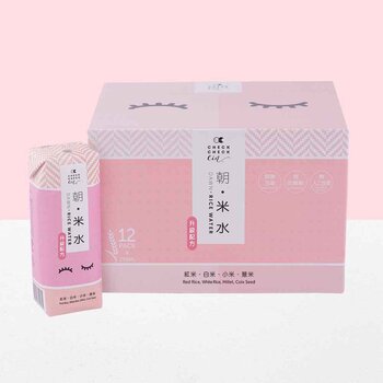CheckCheckCin Dawn Paper Pack Rice Water （No shipping to Macau） 250ml x 12packs