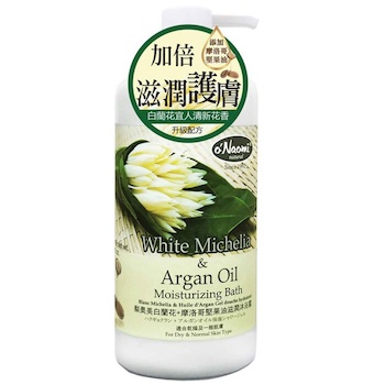o'Naomi White Michelia Michelia & Argan Oil Moisturizing Bath 800ml 800ML