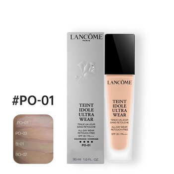 Lancome TEINT IDOLE ULTRA WEAR LIQUID FOUNDATION (PO 01) 30ml