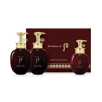 Whoo (The History Of Whoo) 后 (皇后的秘訣)  津率享·紅山蔘滋養 Spa 洗髮三件套 350ml+350ml+220