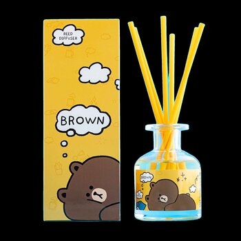 everybody LABO LINE FRIENDS BROWN 無憂空間 - 香薰棒套裝 130ml