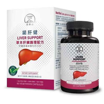 노바 산 Mount Nova Liver Support 60 Capsules