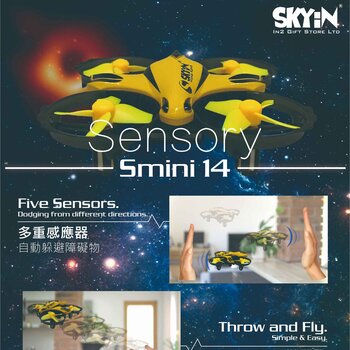 SKYiN 旋天 Smini-14感應式飛行器- # RED Picture Color