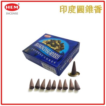 HEM HEM - (Buy 1 Get 2 Free)FRANKINCENSE MYRRH Incense Cone Natural India Handmade meditating cone HCONE-FRANKINCENSE-MYRRH Fixed size