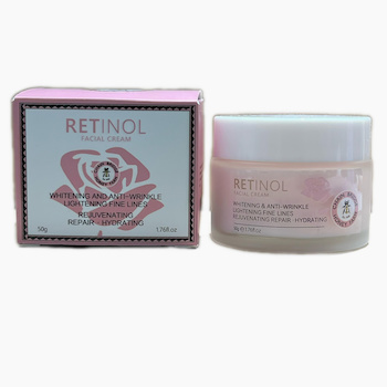 Chain Bridge Honey Farm Retinol Facial Cream Anti Aging Moisturizer Smooth Wrinkles Lift Reveal Glowing Young Skin 50g