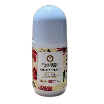 Chain Bridge Honey Farm Chain Bridge Honey Farm Freesia Splash Roll On Aroma Body Essence Made in Great Britain 50ml