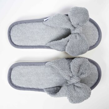 INFINITE Charcoal Bathroom Slippers 260mm
