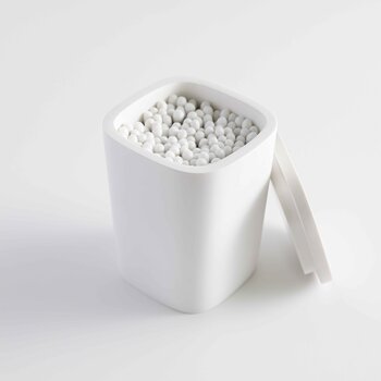 INFINITE PLUTO Cotton Swab Case - # Matt White L68 W68 H92mm