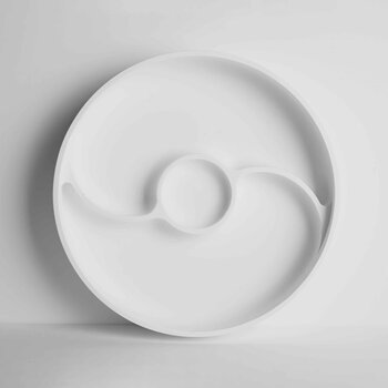 INFINITE 多用途圓形托盤- # Matt White D280 H45mm