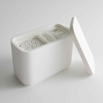 INFINITE 多用途儲物盒(棉花球棉花棒)- # Matt White L140 D70 H102mm