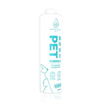 Fontaine Violettes Pet Formula Pet Sanitiser 1000ml