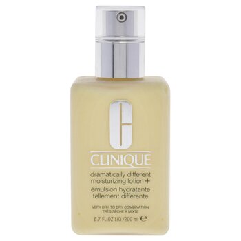 Clinique Dramatically Different Moisturizing Lotion Plus - Very Dry To Dry Combination Skin by Clinique for Unisex - 6.7 oz Moist 6.7 oz