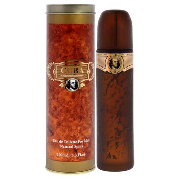 Cuba Cuba Gold by Cuba for Men - 3.3 oz EDT Spray 3.3 oz
