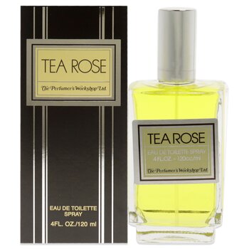 Perfumer's Workshop Tea Rose by Perfumers Workshop for Women - 4 oz EDT Spray 4 oz