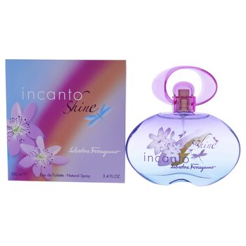 Salvatore Ferragamo Incanto Shine de Salvatore Ferragamo para mujer - EDT Spray de 100 ml 3.4 oz