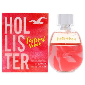 Hollister Festival Vibes de Hollister para mujer - EDP Spray de 3.4 oz 3.4 oz