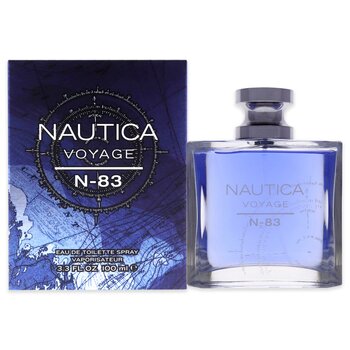 Nautica Nautica Voyage N83 de Nautica para hombre - EDT en aerosol de 100 ml 3.4 oz