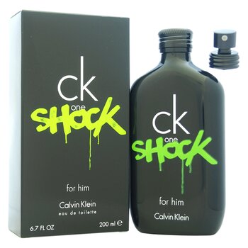 Calvin Klein CK One Shock For Him de Calvin Klein para hombre - EDT en aerosol de 180 ml 6.7 oz