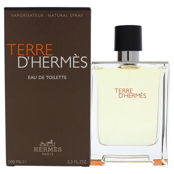 Hermes Terre DHermes by Hermes for Men - 3.3 oz EDT Spray 3.3 oz