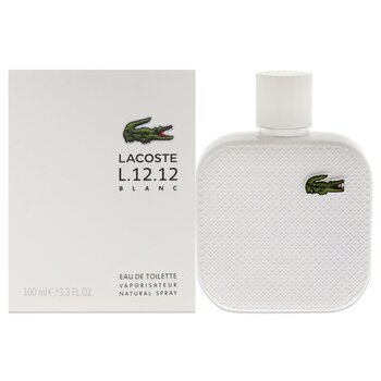 Lacoste Lacoste Eau De Lacoste L.12.12 Blanc de Lacoste para hombres - 3.3 oz EDT en aerosol 3.3 oz