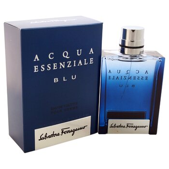 Salvatore Ferragamo Acqua Essenziale Blu de Salvatore Ferragamo para hombres - Spray EDT de 3,4 oz 3.4 oz