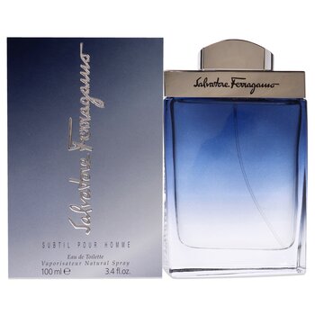 Salvatore Ferragamo Subtil by Salvatore Ferragamo for Men - 3.4 oz EDT Spray 3.4 oz