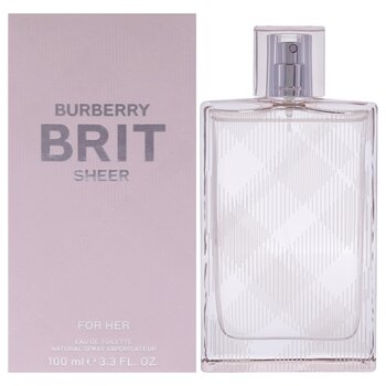 Burberry Burberry Brit Sheer by Burberry for Women 3.3 oz