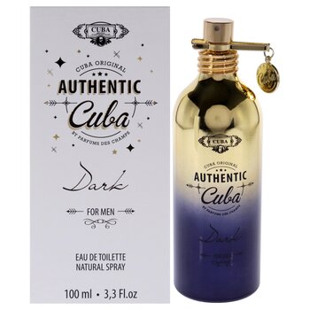 Cuba Cuba Authentic Dark by Cuba for Men 3.3 oz