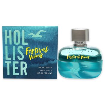 Hollister Festival Vibes de Hollister para hombre 3.4 oz