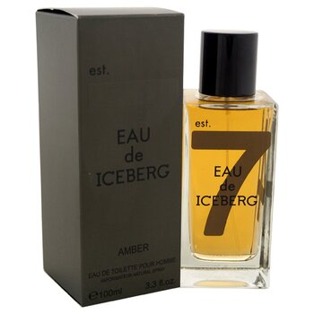 Iceberg Eau de Iceberg Amber by Iceberg for Men 3.3 oz